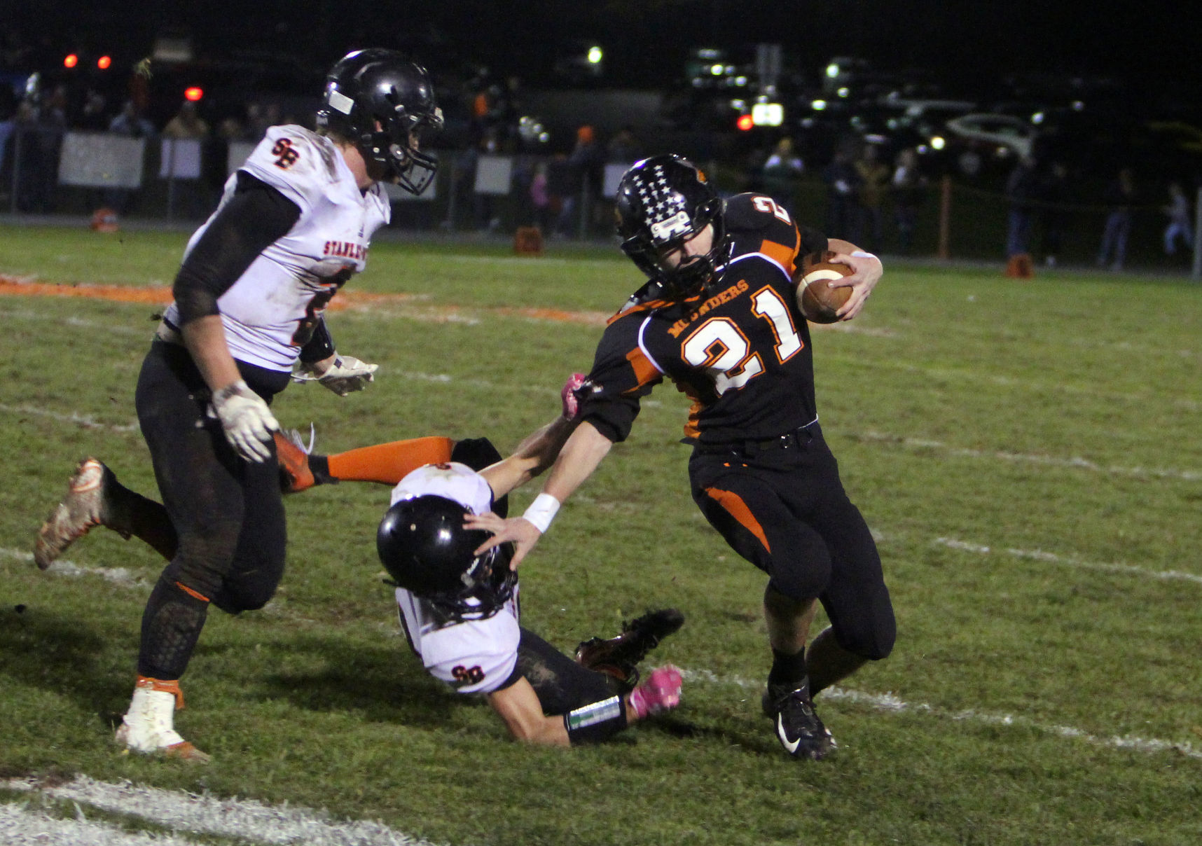 Stanley-Boyd at Elk Mound football 10-19-18